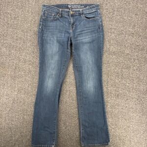 Gap Sexy Bootcut Fit Jeans Womens‎ 10 Medium Wash Blue Denim Mid Rise